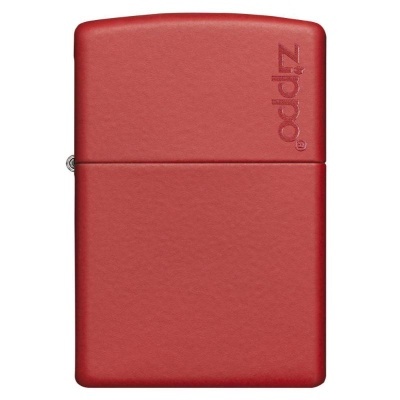 Zippo Classic Red Matte Zippo Logo