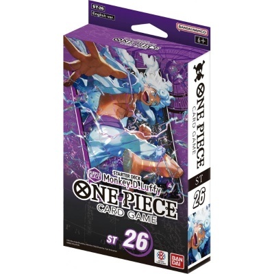 One Piece CG: ST-26 Starter Deck - PURPLE/BLACK Monkey.D.Luffy (EN)
