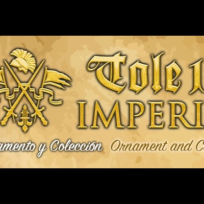 Logo Toole 10 Imperial com fundo de cavaleiros medievais em tons sépia