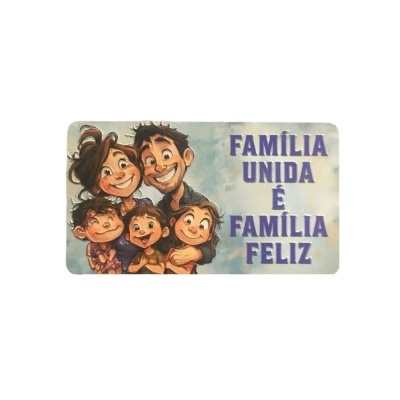 Íman Retro MMP 183 - Família unida é família feliz