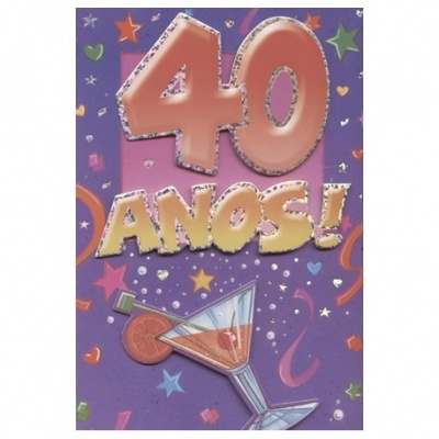 Postal A Tal Idade 40