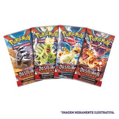 Pokémon TCG: Escarlate e Violeta - Obsidiana em Chamas Booster (PT)
