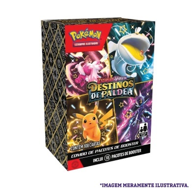 Pokémon TCG: Destinos de Paldea Combo de Pacotes de Booster (PT)