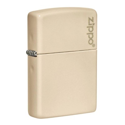 Zippo Classic Flat Sand Zippo Logo