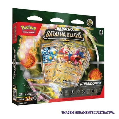 Pokémon TCG: Baralho Batalha Deluxe Koraidon ex (PT)