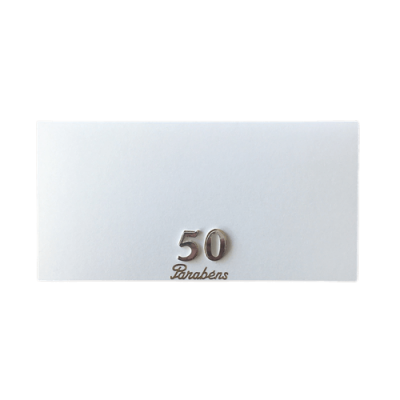 Postal Artesanal - Bodas de Ouro