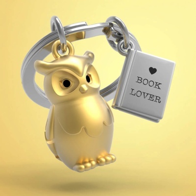 Metalmorphose Porta-chaves Owl