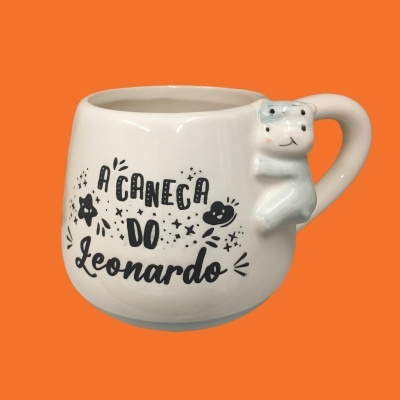 Caneca Cool Kids Club 074 - Leonardo