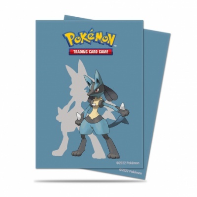 Deck Protector Sleeves Pokémon Lucario (Standard Size)