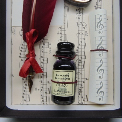 Conjunto Caligrafia 1021 Bordeux