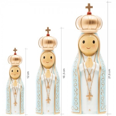 Nossa Senhora de Fatima 21.5cm grande