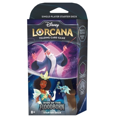 Disney Lorcana Rise of the Floodborn Amethyst & Steel Starter Deck EN