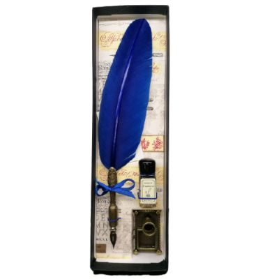 Conjunto Caligrafia 2075 Azul