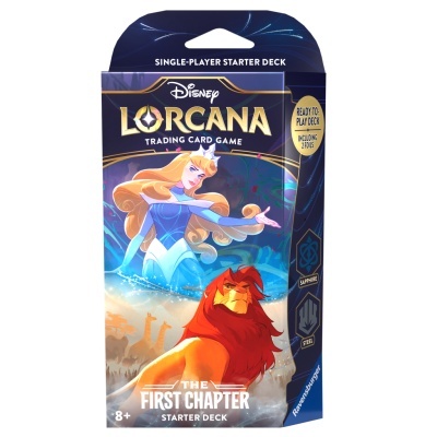 Disney Lorcana The First Chapter Sapphire & Steel Starter Deck EN