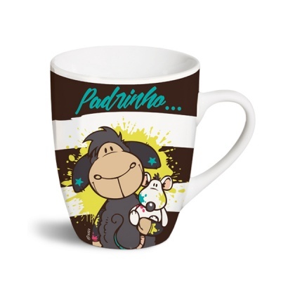 Caneca Padrinho contigo o mundo fica mais colorido!