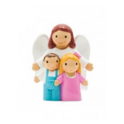 Anjo da guarda e meninos