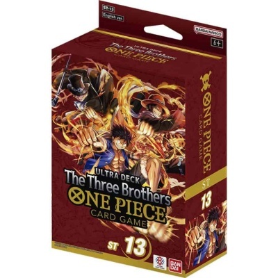 One Piece The Three Brothers Ultra Deck ST13