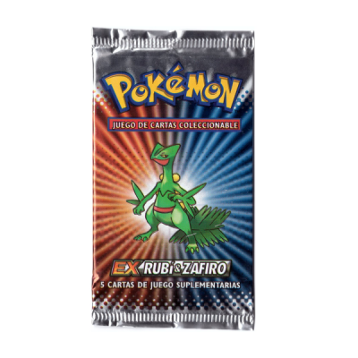 Pokemon Ex Ruby & Saphire pack ES