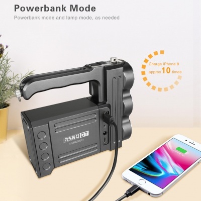 RS80GT LED FLASHLIGHT 10000 LUMENS