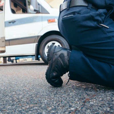 Force 8" Side Zip - Black