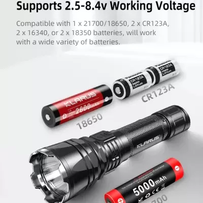 XT12GT PRO 1600 Lumens Tactical Flashlight Led Flashlight