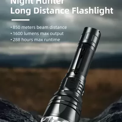 XT12GT PRO 1600 Lumens Tactical Flashlight Led Flashlight