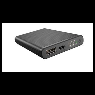 Powerbank K5 à prova d'água em fibra de carbono