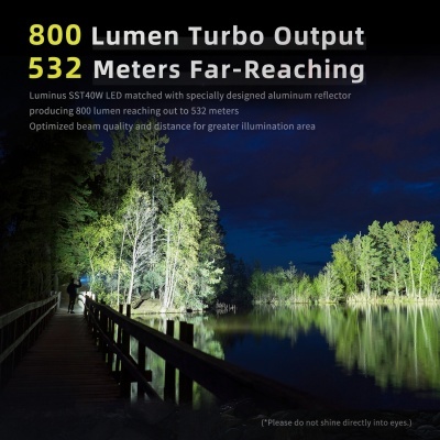 RS10 LED Flashlight 800 Lumens