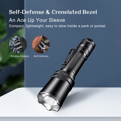 XT11R LED Flashlight 1300 Lumens