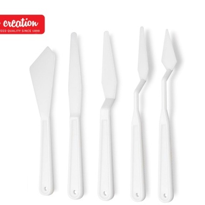 Conj. 5 Espatulas Plastico