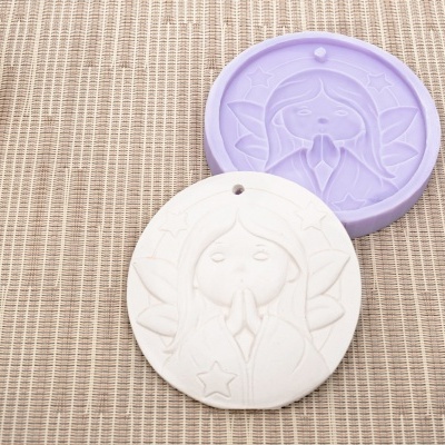 Molde Silicone Menina