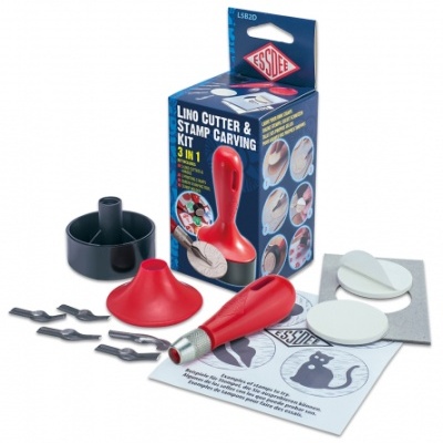 Set Cortante Lino e Carimbo - 5 Cortantes + 2 Carimbo