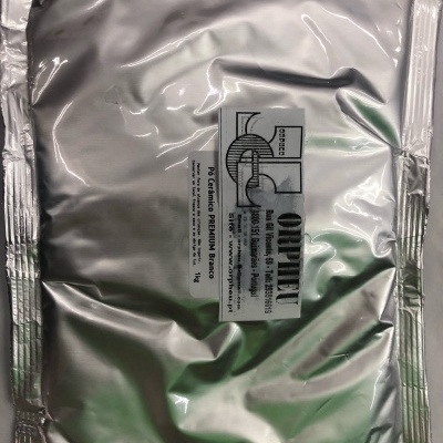 Pó Cerâmico PREMIUM Branco 1Kg-Orpheu