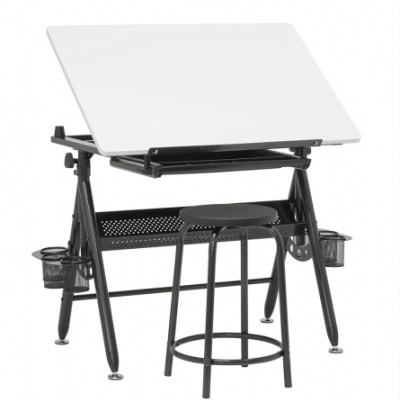 Mesa Estirador Desenho c/ Banco Stilletto Studio Designs