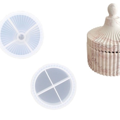 Molde Silicone Porta Joias Jesmonite
