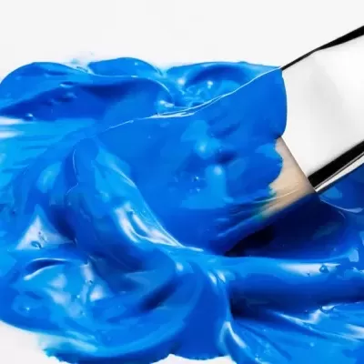 Ferramentas e acessórios para pintura acrílica