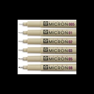 Marcadores Pigma Micron Sakura