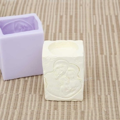 Molde Silicone Suporte Vela Presepio