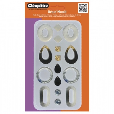 Molde Silicone Brincos Cléopâtre