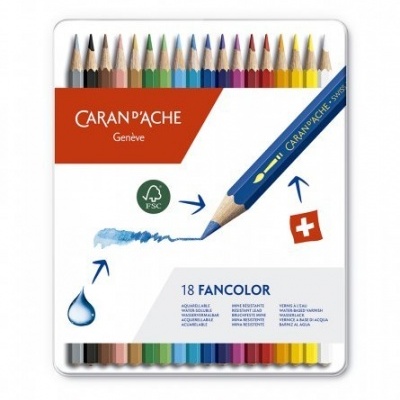 Lápis Aguarela Caran D´Ache