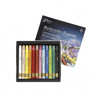 Caixa Lápis de Cera Aguareláveis Mungyo