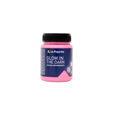 Tinta Glow in the Dark 75ml Rosa PAJARITA
