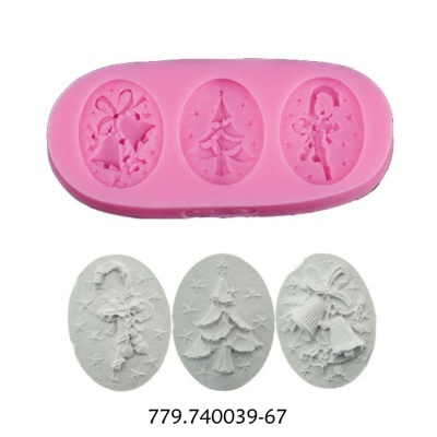 Molde Silicone Placa Natal-Stafil