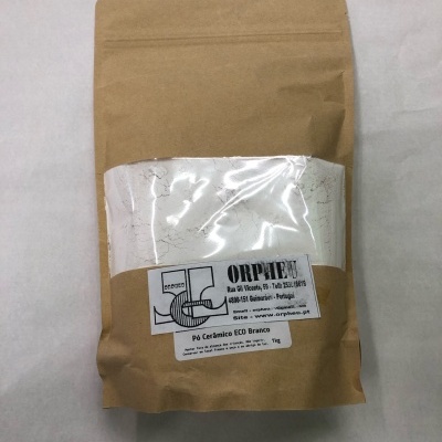 Pó Cerâmico Branco 1Kg-Orpheu