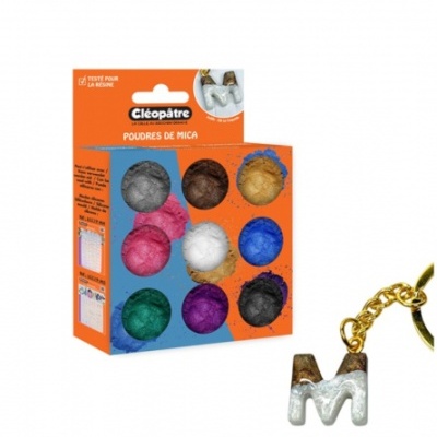 Conjunto de Potes Pó de Mica Cléopâtre