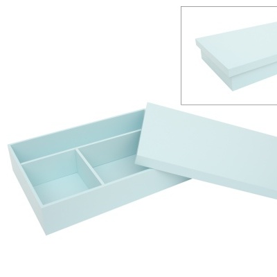 Caixa Batizado Pintada Azul Bebe