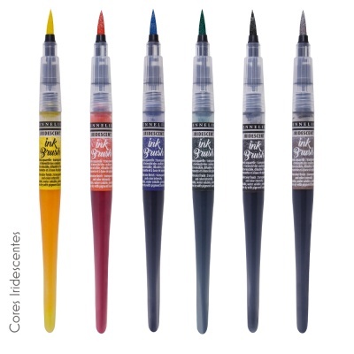 Marcadores Ink Brush 6 Sennelier