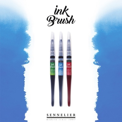 Marcadores Ink Brush 6 Sennelier