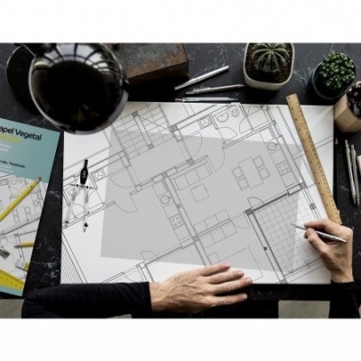 Bloco Papel Vegetal Esquiço