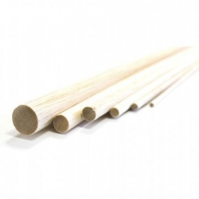 Vareta Redonda Balsa 100cm